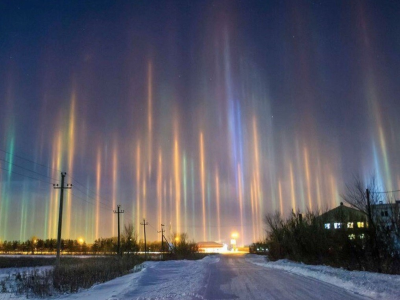 light pillars